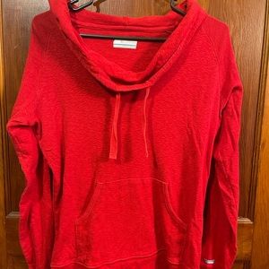 Columbia Hoodie Sz Large - Red